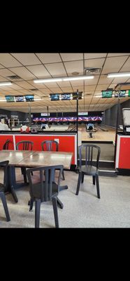 Ron's Gourmet Ice Cream and Twentieth Century Bowling Alley by null