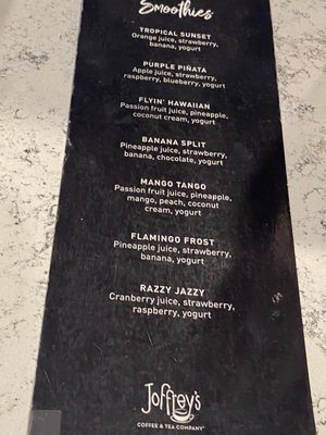 Menu photo 5 Joffrey's Coffee & Tea Tampa, FL Menu photo 5 Joffrey's Coffee & Tea Tampa, FL