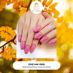 Elaine Nail Spa - Bold hot pink nails -- fierce, fun, and full of energy. Make every move shine with confidence and a burst of vibrant attitude!