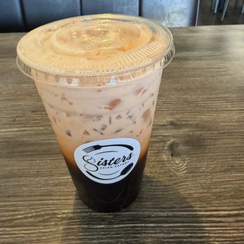Sisters Asian Eatery - Thai Iced Coffee - Asian Fusion Near Me - Santa Paula, California