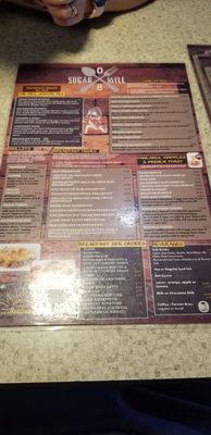 Menu photo 2 The Sugar Mill Bakersfield, CA
