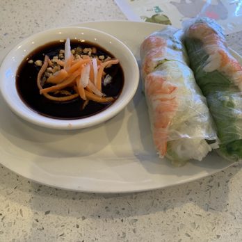 Pho Tasty - #1 Spring Rolls with Shrimp & Pork (Gỏi Cuốn Tôm Thịt - $8) - Vietnamese Near Me - Artesia, California Pho Tasty - #1 Spring Rolls with Shrimp & Pork (Gỏi Cuốn Tôm Thịt - $8) - Vietnamese Near Me - Artesia, California