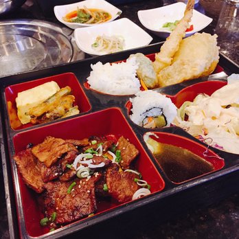 Seo Ra Beol - Galbi Lunchbox, lots of food. Galbi is tender and great flavor. - Korean Near Me - Duluth, Georgia