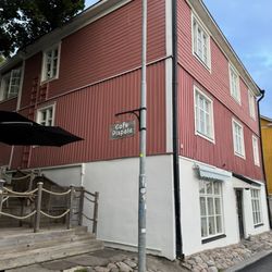Café Pispala - The exterior of the Cafe located on the first floor.