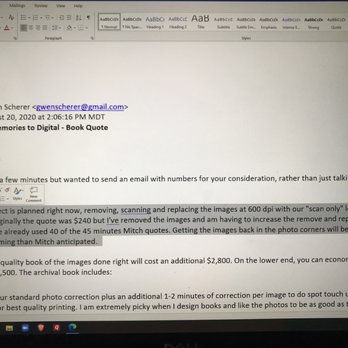Memories To Digital - Bait and Switch that she claims I agreed to.  NOT OKAY! - Video/Film Production Near Me - Boulder, Colorado