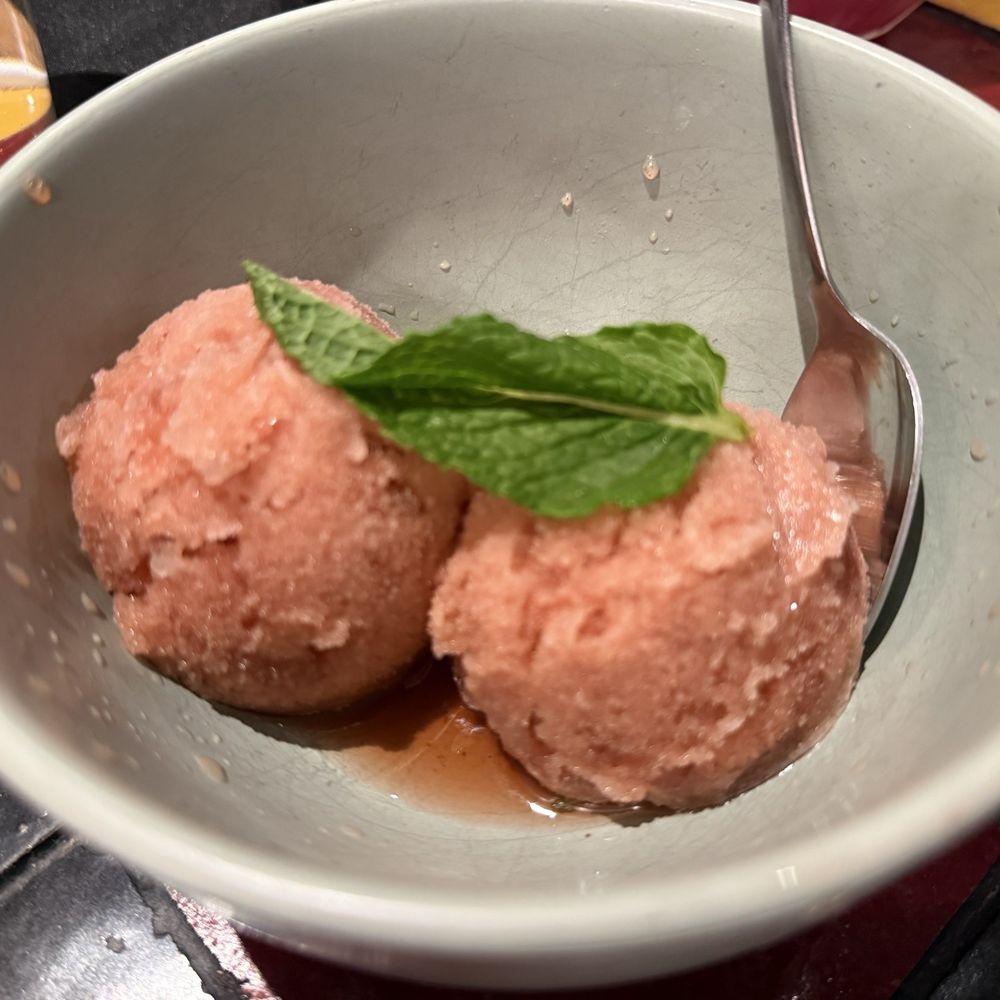 Hibiscus Sorbet