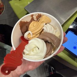 Cake Batter Frozen Yogurt Cake Batter Frozen Yogurt