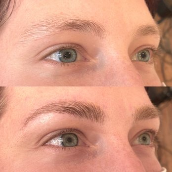 Arrowhead Tattoo - Microblading before/after - Permanent Makeup Near Me - Fairfield, Iowa