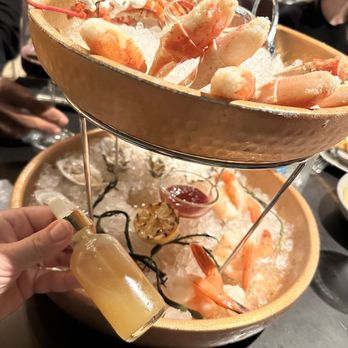 Stone & Webster Chophouse - Shellfish Tower - Steakhouses Near Me - Savannah, Georgia