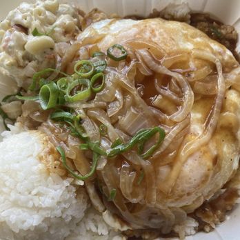 Da Kitchen Maui - Loco Moco - not enough flavor - Hawaiian Near Me - Kihei, Hawaii