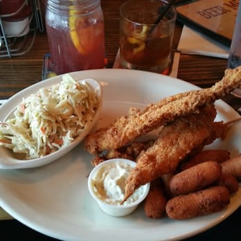 Moon Runners Saloon - Fried cornmeal catfish with lime tartar sauce, coleslaw, blackberry lemonade moonshine on tap, The Moon Runner cocktail. - Southern Near Me - Garner, North Carolina Moon Runners Saloon - Fried cornmeal catfish with lime tartar sauce, coleslaw, blackberry lemonade moonshine on tap, The Moon Runner cocktail. - Southern Near Me - Garner, North Carolina