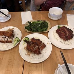 Duck, pork, bok choi Duck, pork, bok choi