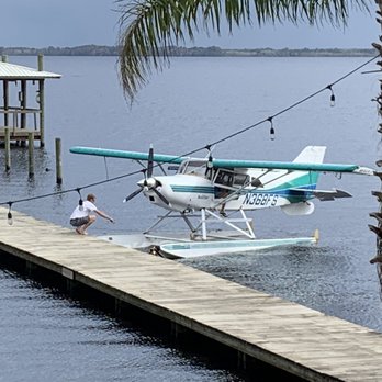 3 Bananas - Watched Captain Dan And Dave land and dock Dan's seaplane - Fish & Chips Near Me - Crescent City, Florida 3 Bananas - Watched Captain Dan And Dave land and dock Dan's seaplane - Fish & Chips Near Me - Crescent City, Florida