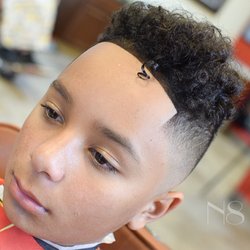 N8's Barbershop - Kids amazing cut with Superman curl!!