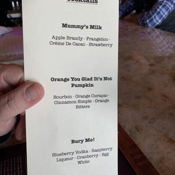 Mauve Cocktail Lounge - Halloween drinks - Cocktail Bars Near Me - Shorewood, Illinois