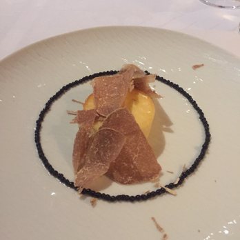Acquerello - Parmesan budino with truffle perlage - Italian Near Me - San Francisco, California