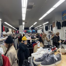 Inside the store