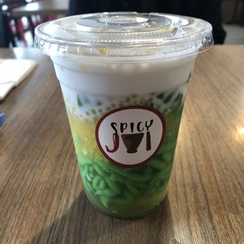 Spicy Joi - Ram Mit (mixed delight pandan tapioca dessert) - Sandwiches Near Me - Concord, California Spicy Joi - Ram Mit (mixed delight pandan tapioca dessert) - Sandwiches Near Me - Concord, California