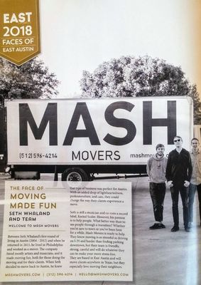 Best Movers in East Austin - Based in East Austin, we love working with our neighbors. If you're moving in or around East Austin give us a call or visit or website so we can help with your move.