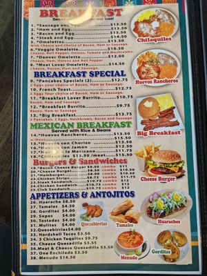 Menu photo 2 Sol y Sabor Molalla, OR