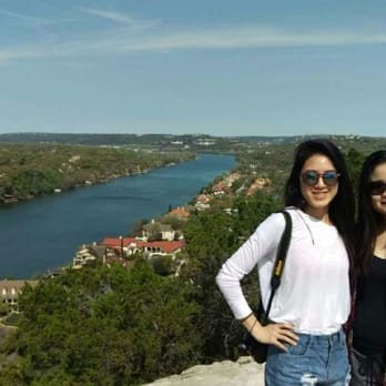 Mount Bonnell - My cute research PI and I - Hiking Near Me - Austin, Texas Mount Bonnell - My cute research PI and I - Hiking Near Me - Austin, Texas