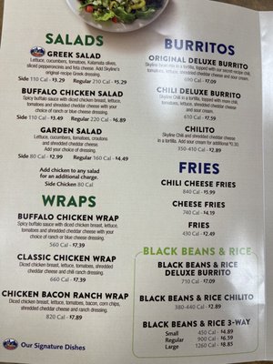 Menu photo 2 Skyline Chili Troy, OH
