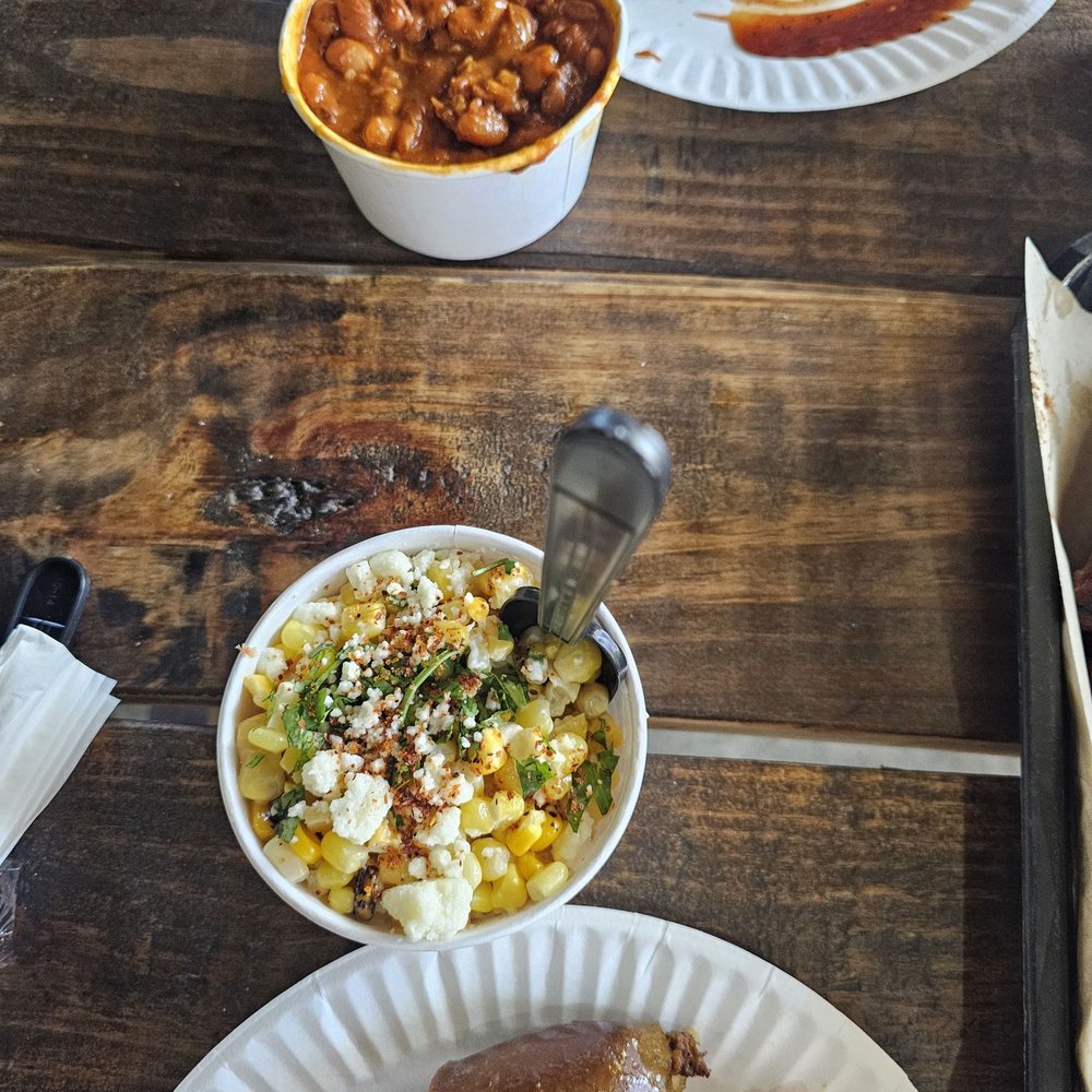 Speakeasy BBQ - Baked beans & Mexican Corn - Barbeque Near Me - Norco, California Speakeasy BBQ - Baked beans & Mexican Corn - Barbeque Near Me - Norco, California