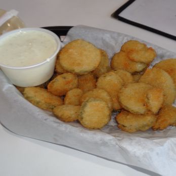 Mama's Home Cooking - fried pickles - American Near Me - Burnet, Texas