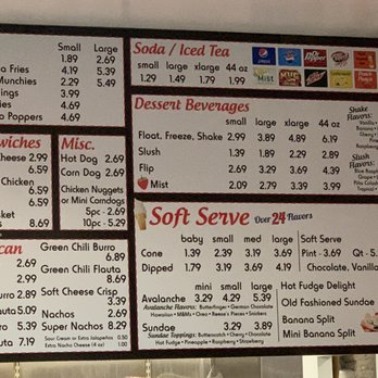 Taylor Freeze - Menu part 2 - Ice Cream & Frozen Yogurt Near Me - Safford, Arizona Taylor Freeze - Menu part 2 - Ice Cream & Frozen Yogurt Near Me - Safford, Arizona