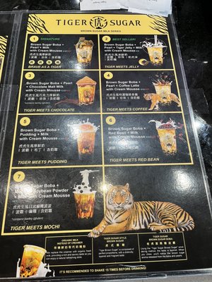Menu photo 3 Tiger Sugar Edison, NJ