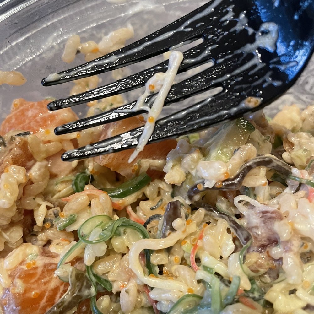 Poke Guys - Salmon bone that I almost cut my mouth on. - Poke Near Me - Markham, Ontario Poke Guys - Salmon bone that I almost cut my mouth on. - Poke Near Me - Markham, Ontario