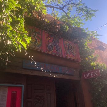 The Pink Adobe - Outside of bar - New Mexican Cuisine Near Me - Santa Fe, New Mexico