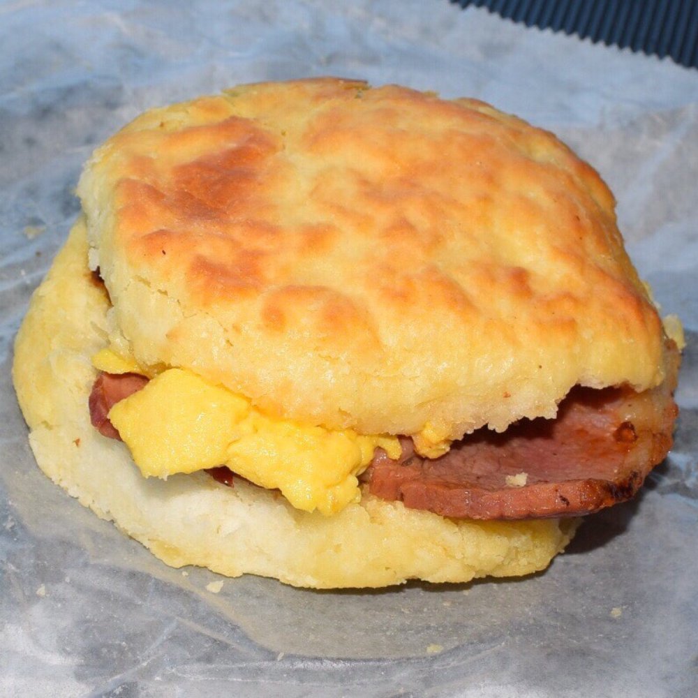 The Biscuit Factory - Ham, Egg & Cheese Biscuit: The Biscuit Factory - American Near Me - High Point, North Carolina The Biscuit Factory - Ham, Egg & Cheese Biscuit: The Biscuit Factory - American Near Me - High Point, North Carolina