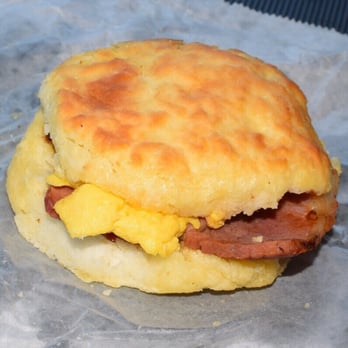 The Biscuit Factory - Ham, Egg & Cheese Biscuit: The Biscuit Factory - American Near Me - High Point, North Carolina The Biscuit Factory - Ham, Egg & Cheese Biscuit: The Biscuit Factory - American Near Me - High Point, North Carolina