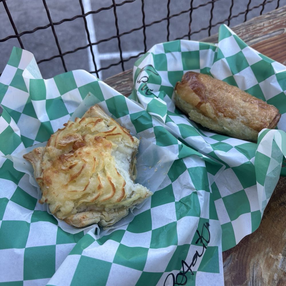 Pino Pies - Potato top and sausage roll!! - Desserts Near Me - June Lake, California
