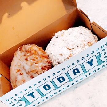 Parlor Doughnuts - (Left) Honey Lavender (Right) Raspberry filled - Donuts Near Me - Pawleys Isalnd, South Carolina Parlor Doughnuts - (Left) Honey Lavender (Right) Raspberry filled - Donuts Near Me - Pawleys Isalnd, South Carolina