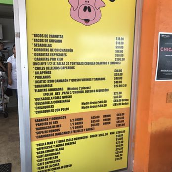 El Gran Taco - The menu - Tacos Near Me - Playa del Carmen, ROO El Gran Taco - The menu - Tacos Near Me - Playa del Carmen, ROO