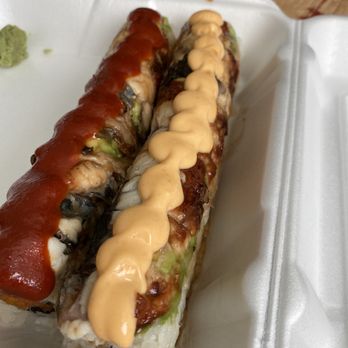 Tang's Sushi - Dragon and diamond roll - Sushi Bars Near Me - Roseville, California