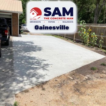 Sam The Concrete Man Gainesville - Concrete Driveway Extension - Masonry/Concrete Near Me Sam The Concrete Man Gainesville - Concrete Driveway Extension - Masonry/Concrete Near Me