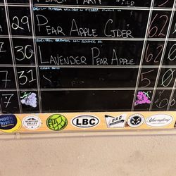 Bone Dry Tap House - Cider selection