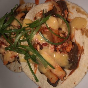 Moonshine 152 - Throwback Korean BBQ Tacos (2) - New American Near Me - Boston, Massachusetts