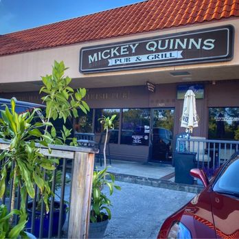 Mickey Quinns - Facade & entrance from parking lot - Irish Pub Near Me - Seminole, Florida Mickey Quinns - Facade & entrance from parking lot - Irish Pub Near Me - Seminole, Florida