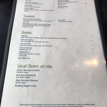 Khun Thai - Menu - Thai Near Me - Brookings, Oregon Khun Thai - Menu - Thai Near Me - Brookings, Oregon