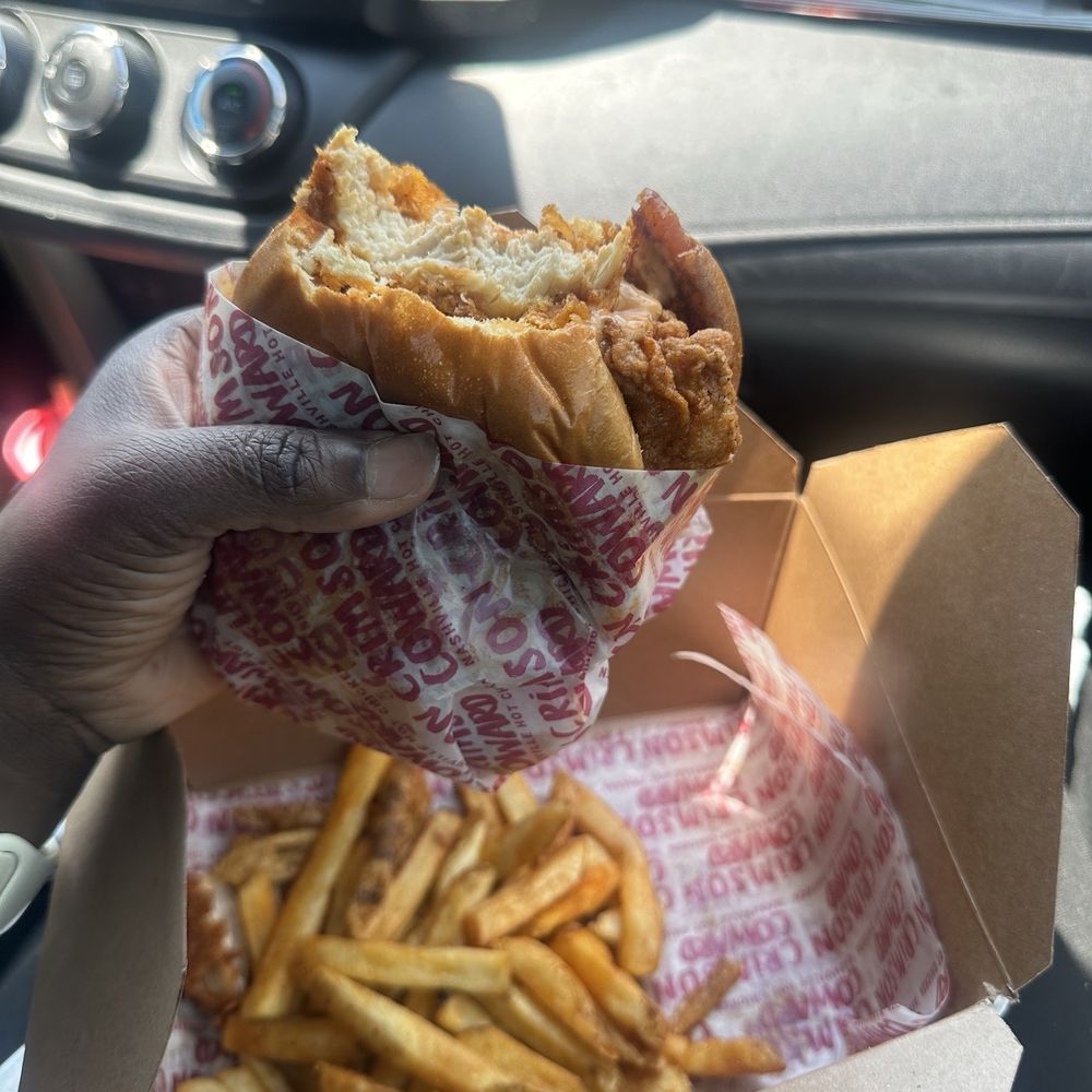 Crimson Coward - Sand THE CRIMSON and CRIMSON FRIES - Chicken Shop Near Me - Stafford, Virginia