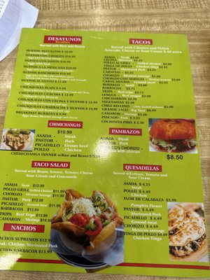 Menu photo 1 Taqueria Campena Grayslake, IL Menu photo 1 Taqueria Campena Grayslake, IL