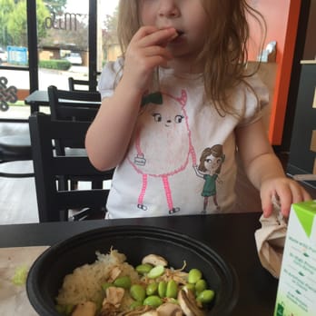 MiSo - Chicken, white rice, edamame, and mushrooms. - Salad Near Me - Lacey, Washington