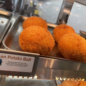Bella Flan - Papas Rellena ready to go crispy on the outside and delicious inside - Bakeries Near Me - Richardson, Texas Bella Flan - Papas Rellena ready to go crispy on the outside and delicious inside - Bakeries Near Me - Richardson, Texas
