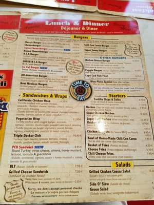 Menu photo 8 Breakfast in America Paris, 75 Menu photo 8 Breakfast in America Paris, 75