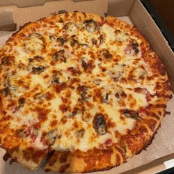 Athena's - Pepperoni and Mushroom Pizza