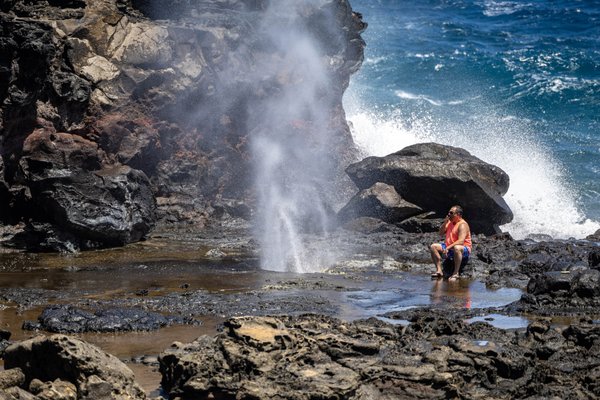 Nakalele Blowhole by null
